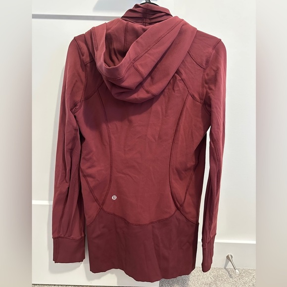 Lululemon Daily Practice Jacket in Wine Berry Size 6 - Picture 7 of 13